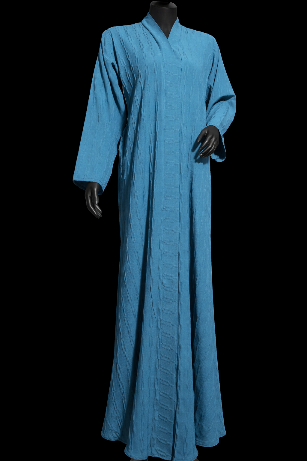 Soft plain Nida fabric with smooth texture, suitable for abaya, dresses, and modest wear stitching